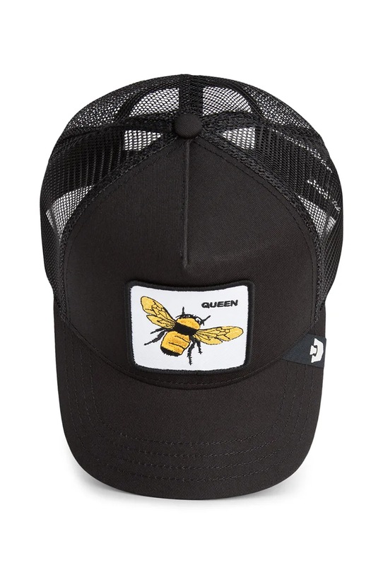 Goorin Bros czapka z daszkiem z dodatkiem bawełny Queen Trucker 101.2537 czarny