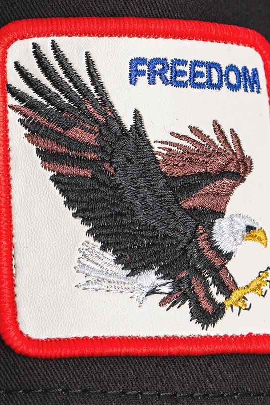 Goorin Bros czapka z daszkiem z dodatkiem bawełny Freedom Eagle Trucker 101.2541