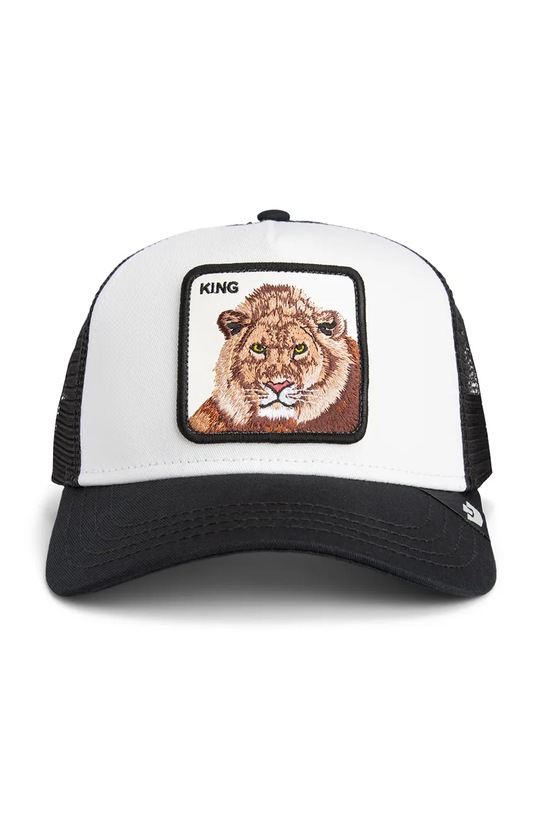 Goorin Bros czapka z daszkiem z dodatkiem bawełny King Trucker 101.2459 biały AA00