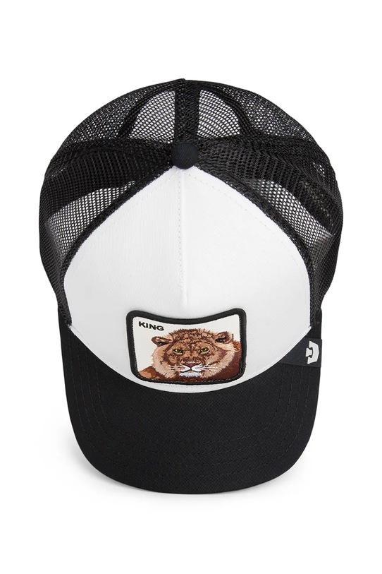 Goorin Bros czapka z daszkiem z dodatkiem bawełny King Trucker 101.2459 biały