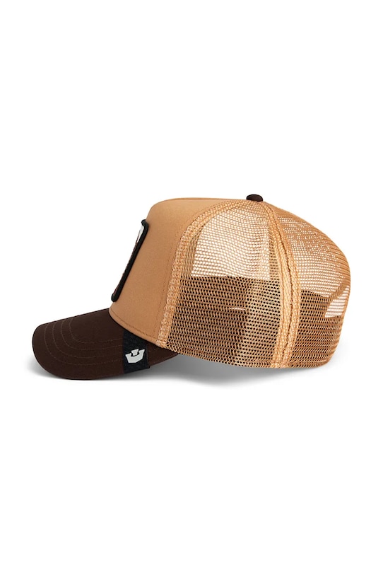 Kiegészítők Goorin Bros baseballsapka pamutkeverékből King Trucker 101.2459 barna