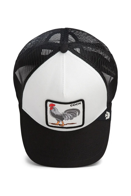 Šiltovka Goorin Bros Rooster Trucker 101.2458 biela