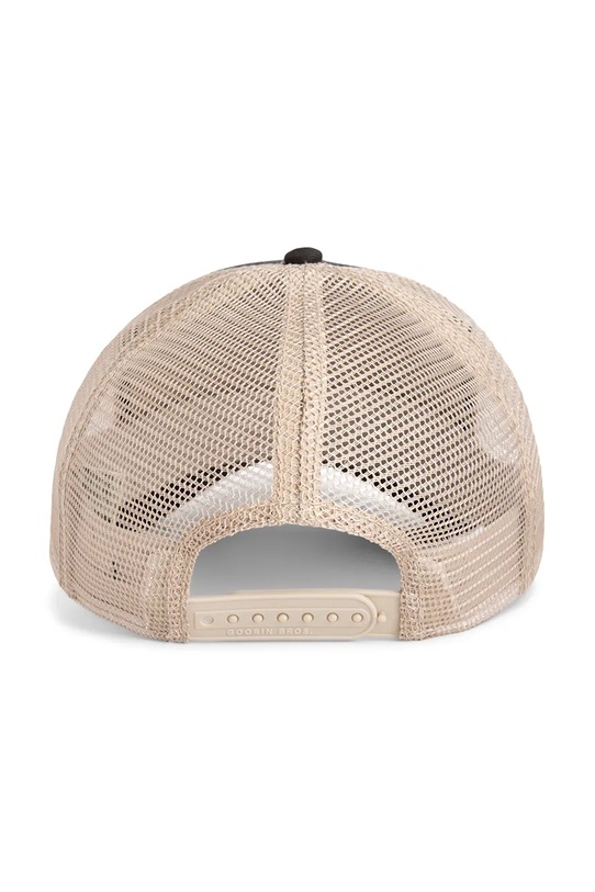 Goorin Bros czapka z daszkiem z dodatkiem bawełny Bad Boy Trucker czarny 101.2538