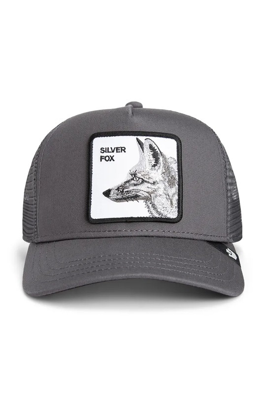 Goorin Bros czapka z daszkiem z dodatkiem bawełny Silver Foxxx 101.2399 szary AA00