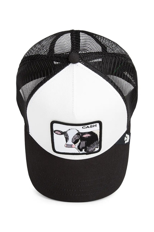 Goorin Bros czapka z daszkiem z dodatkiem bawełny Cash Cow Trucker 101.2584 biały
