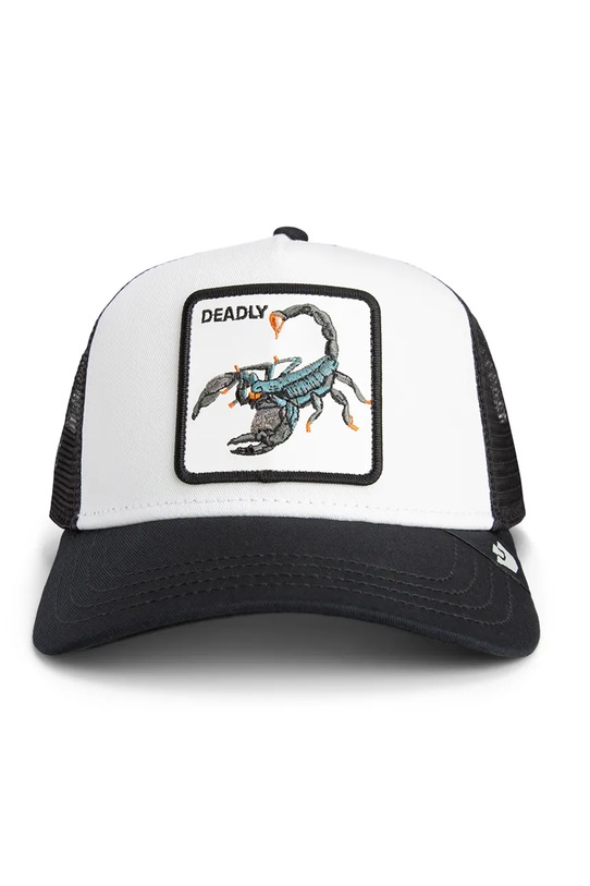 Goorin Bros czapka z daszkiem z dodatkiem bawełny Deadly Trucker 101.2372 biały AA00