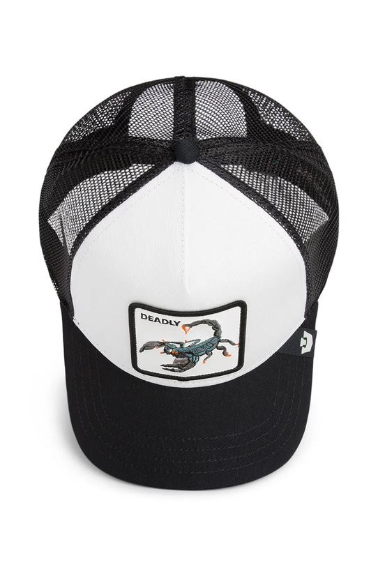 Goorin Bros czapka z daszkiem z dodatkiem bawełny Deadly Trucker 101.2372 biały