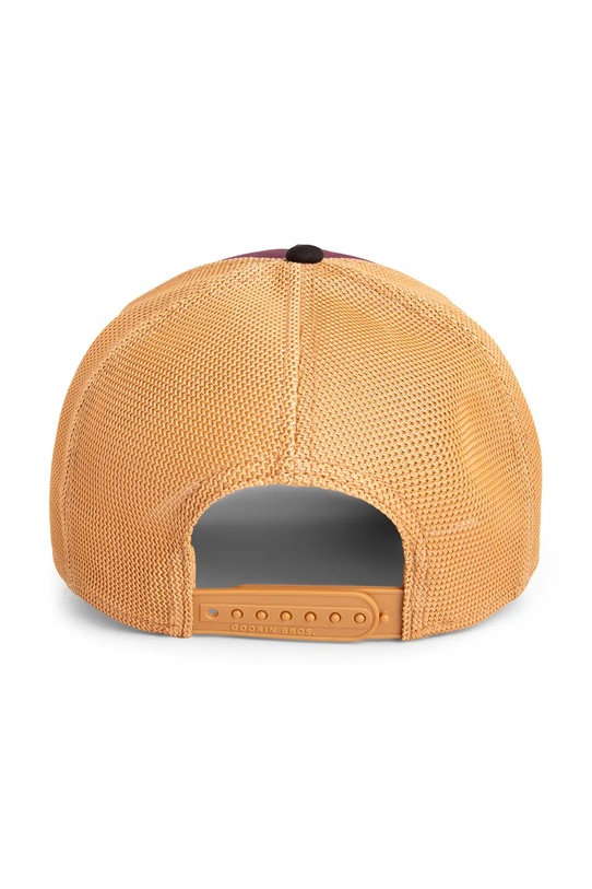 Goorin Bros șapcă Tricolor Owl burgundia 101.2338