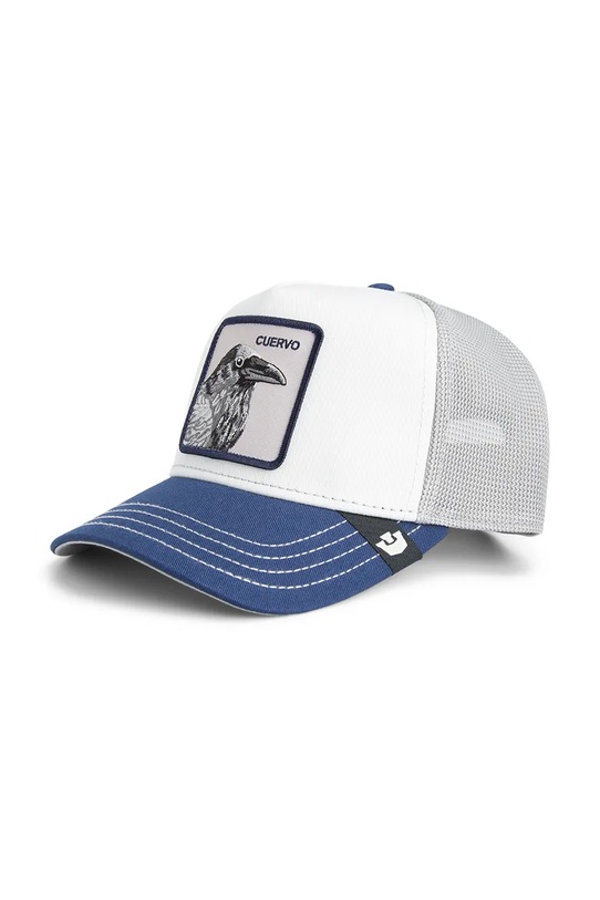 Goorin Bros czapka z daszkiem Tricolor Raven aplikacja biały 101.2340
