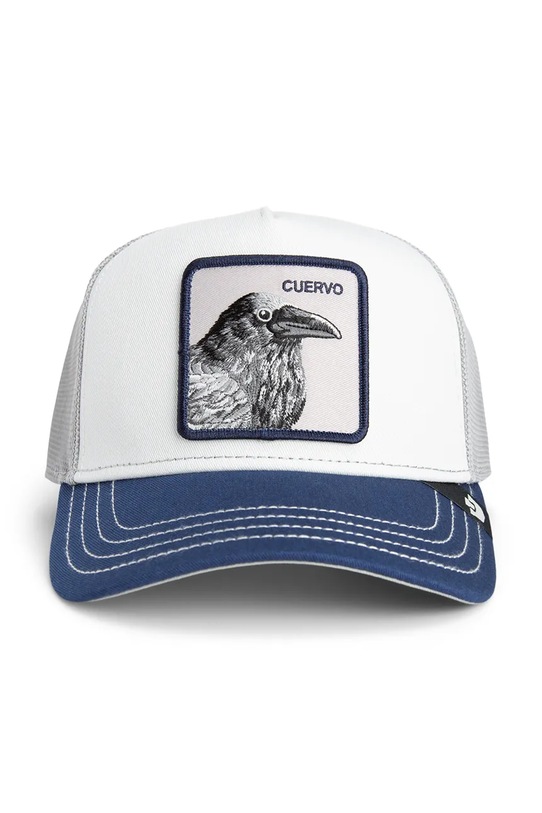 Goorin Bros czapka z daszkiem Tricolor Raven 101.2340 biały AA00