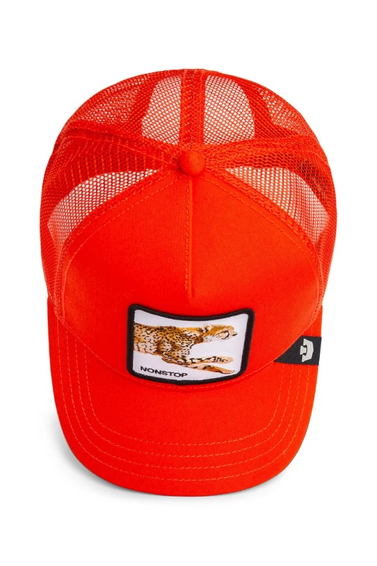 Goorin Bros czapka z daszkiem z dodatkiem bawełny The Nonstop Cheetah 101.2383 pomarańczowy