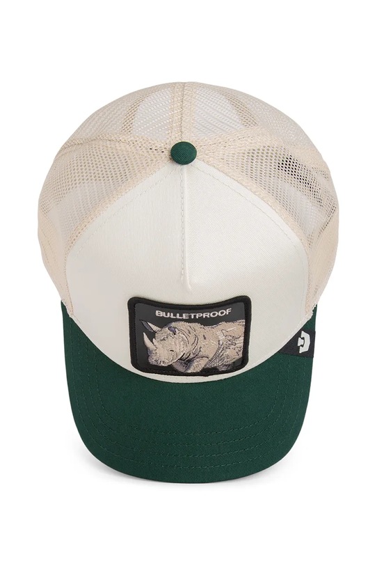 Goorin Bros czapka z daszkiem z dodatkiem bawełny Bulletproof Trucker 101.2543 beżowy