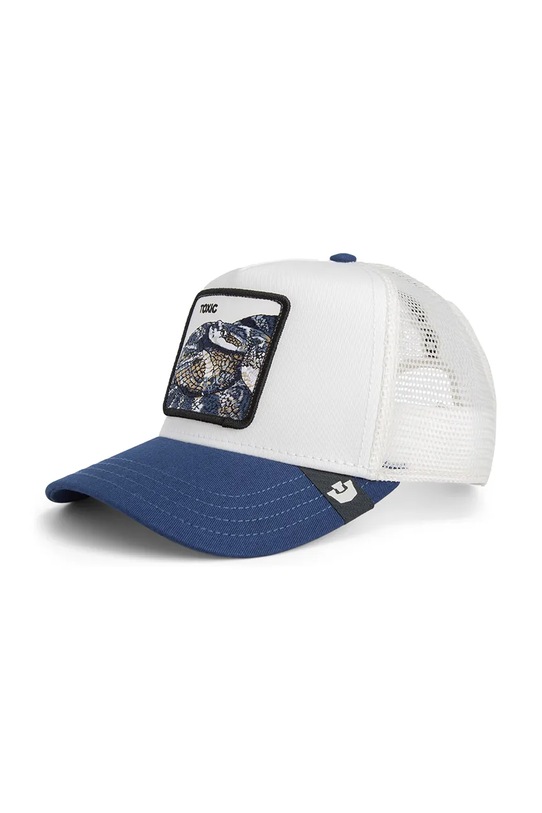Goorin Bros czapka z daszkiem z dodatkiem bawełny Toxic Trucker aplikacja biały 101.2585