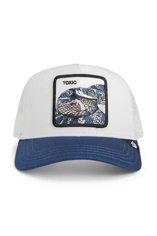Goorin Bros czapka z daszkiem z dodatkiem bawełny Toxic Trucker 101.2585 biały AA00
