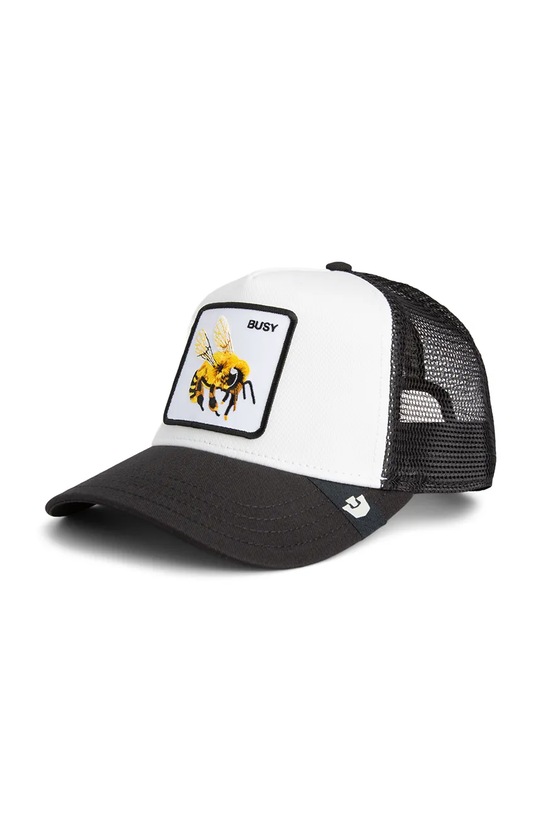 Goorin Bros czapka z daszkiem z dodatkiem bawełny The Busy Bee aplikacja biały 101.2420