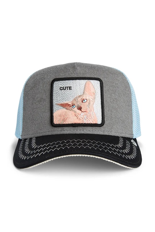 Goorin Bros czapka z daszkiem z dodatkiem bawełny Cute Remix 101.2600 szary AA00