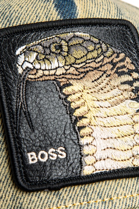 Goorin Bros șapcă de baseball din denim Pit Boss 101.2270