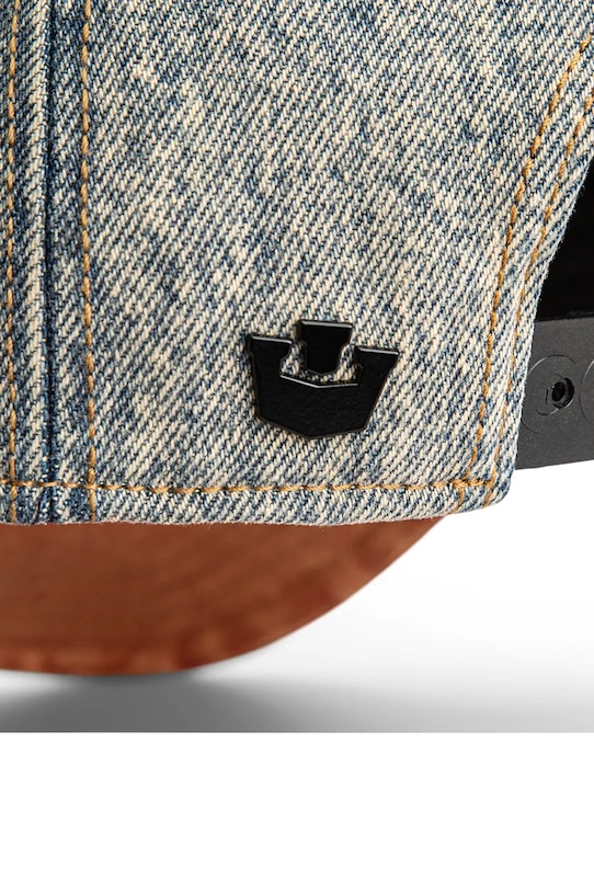 Goorin Bros șapcă de baseball din denim Frequent Flyer 101.2266