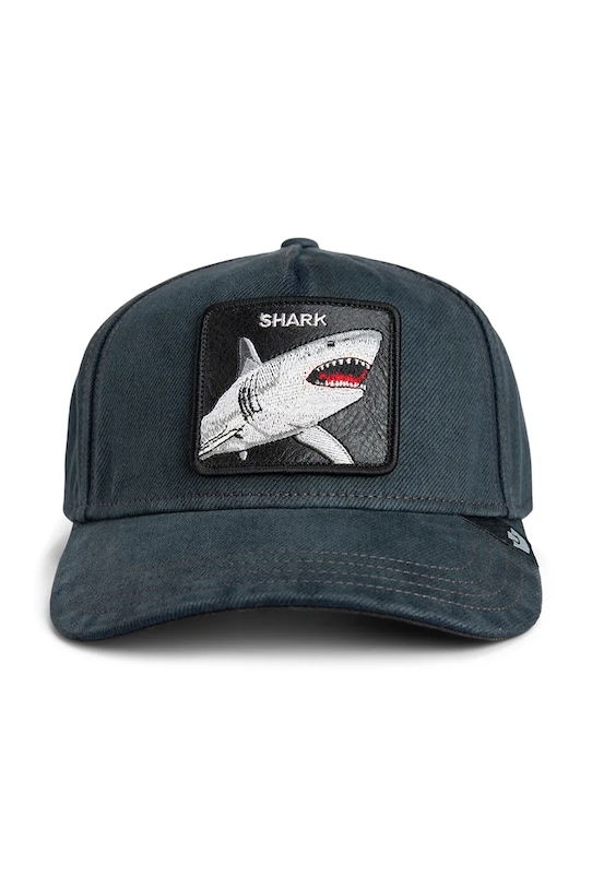 Goorin Bros șapcă de baseball din denim Smurf 101.2269 verde AA00