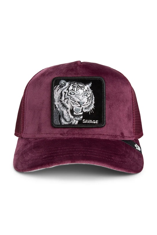 Goorin Bros czapka z daszkiem welurowa Velour Tiger 101.2352 czerwony AA00