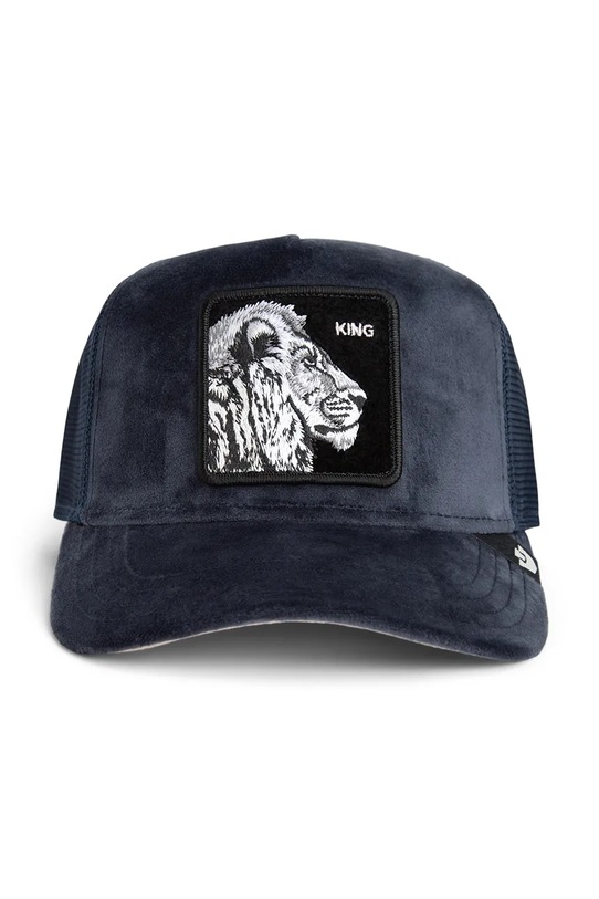 Goorin Bros czapka z daszkiem welurowa Velour Lion 101.2353 granatowy AA00