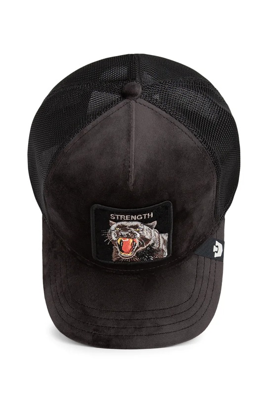 Goorin Bros czapka z daszkiem welurowa Velour Panther czarny 101.2351