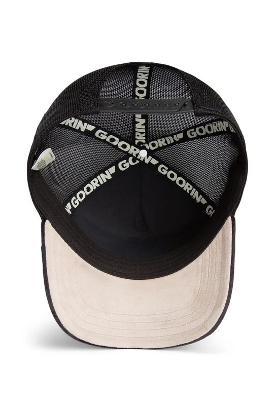 Goorin Bros czapka z daszkiem welurowa Velour Panther 101.2351 czarny