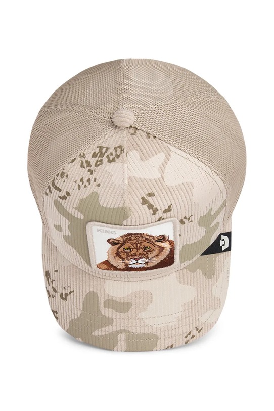 Goorin Bros czapka z daszkiem King Camo 101.2250 beżowy