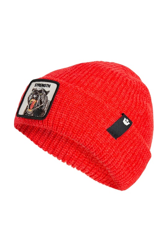 Goorin Bros czapka The Strength Beanie 107.2490 pomarańczowy AA00