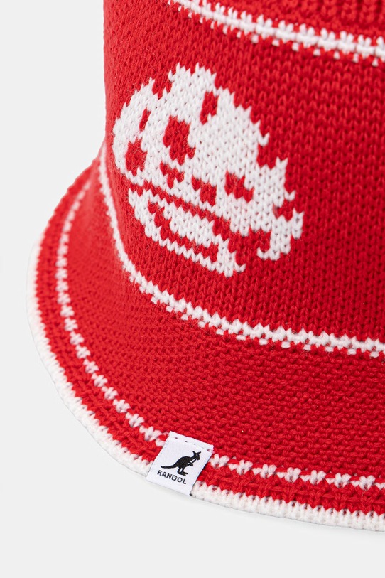 Akcesoria Kangol kapelusz SUPER KROO KNIT BUCKET K3832.RD608 czerwony