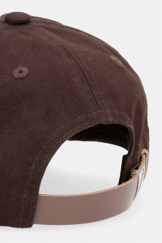 Akcesoria Kangol czapka z daszkiem bawełniana WASHED BASEBALL K5165HT.CB226 brązowy