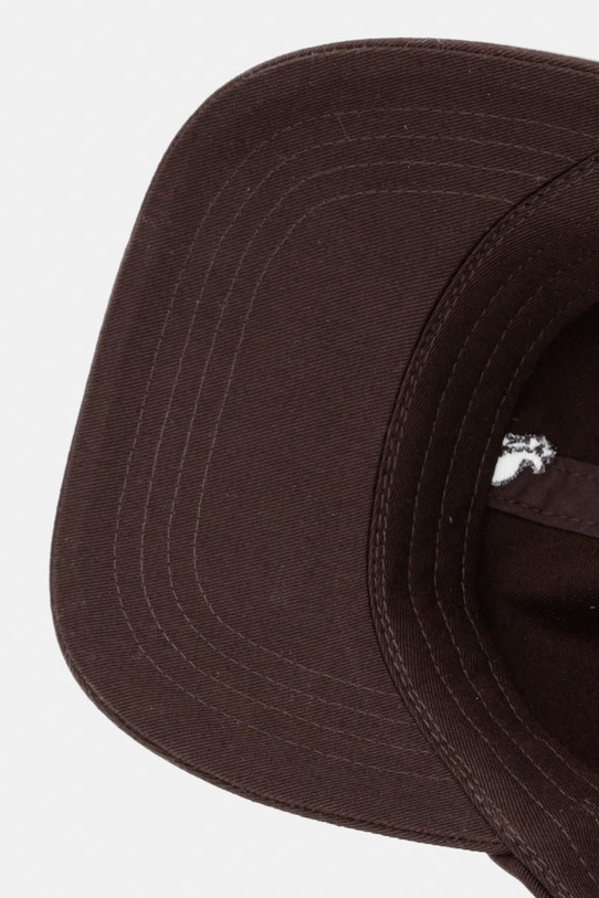 Kangol czapka z daszkiem bawełniana WASHED BASEBALL brązowy K5165HT.CB226