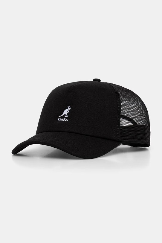 Kangol czapka z daszkiem KANGAROO TRUCKER czarny K5498.BK001