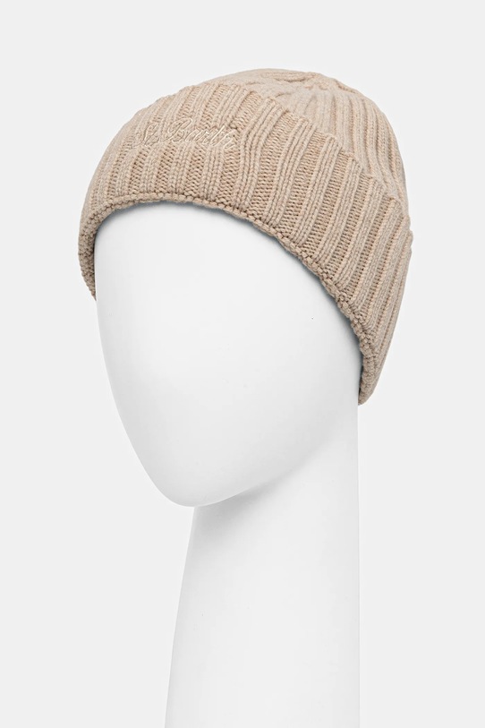Шерстяная шапка MC2 Saint Barth WENG027 бежевый AA00
