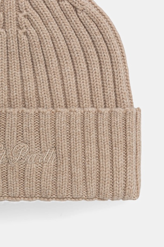 Аксессуары Шерстяная шапка MC2 Saint Barth WENG027 бежевый