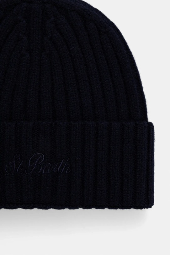Akcesoria MC2 Saint Barth czapka wełniana WENG027 granatowy