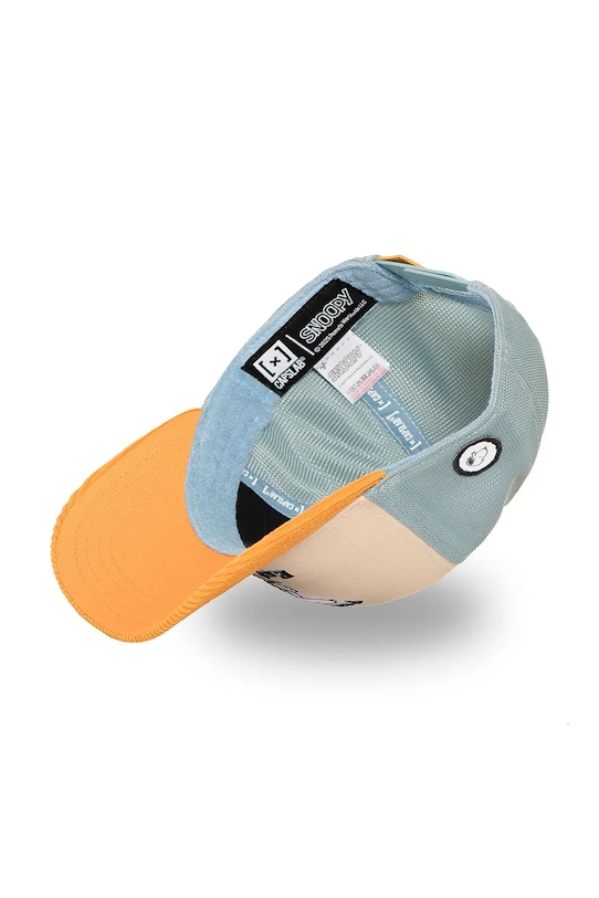 Capslab czapka z daszkiem x Peanuts CL.PEA6.1.PCS.SNO pomarańczowy