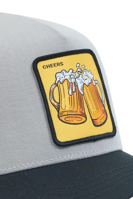 Καπέλο Capslab Drinks γκρί CL4.1.CT.CHEB