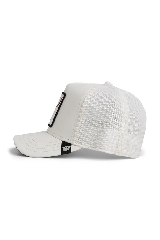 Doplnky Goorin Bros šiltovka trucker Faux Leather Bull Skull 101.2953 biela