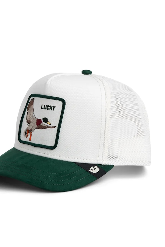 Καπέλο Goorin Bros Suede Squirrel απλικέ λευκό 101.2970