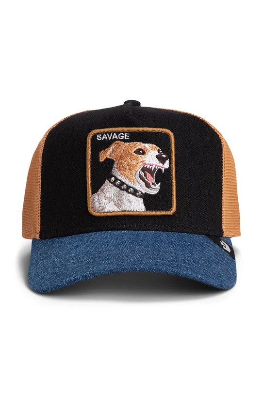 Goorin Bros καπέλο trucker Savage Dawg 101.2669 μαύρο AA00