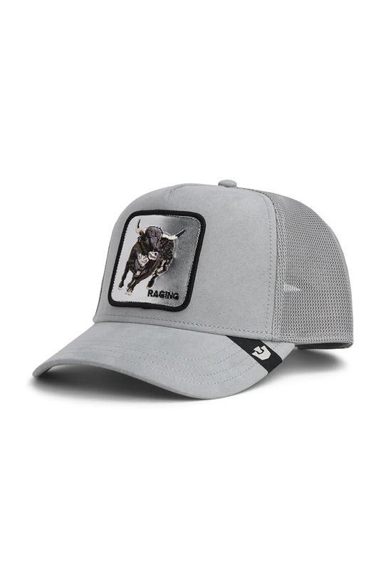 Шапка с козирка Goorin Bros Silver Legend други сив 101.2978