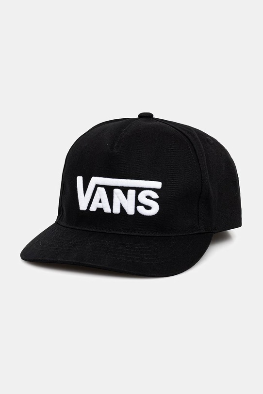 Vans czapka bejsbolówka bawełniana czarny VN000QAHBLK1