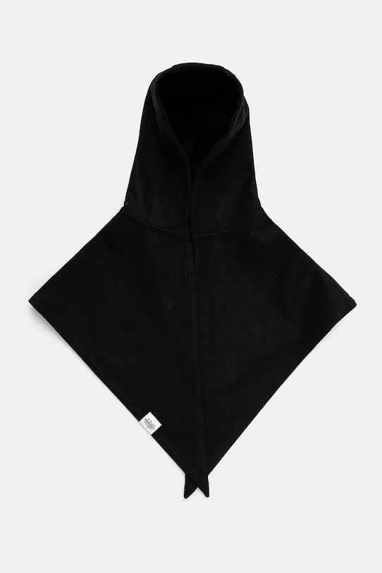 Ruslan Baginskiy kaptur wełniany HOD033.W.FLT czarny AA00