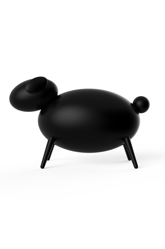 Allocacoc Магнітна вівця для скріпок чорний DH0028/SHEEPI