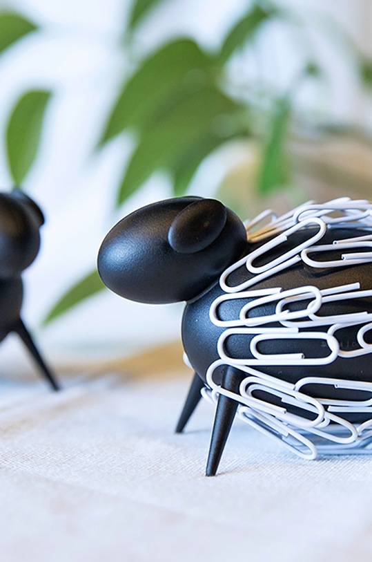 Allocacoc magnetyczna owca na spinacze DH0028/SHEEPI czarny AA00