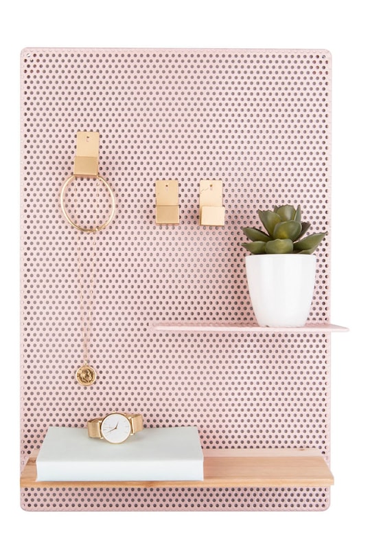 Present Time organizer ścienny różowy PT3442PI