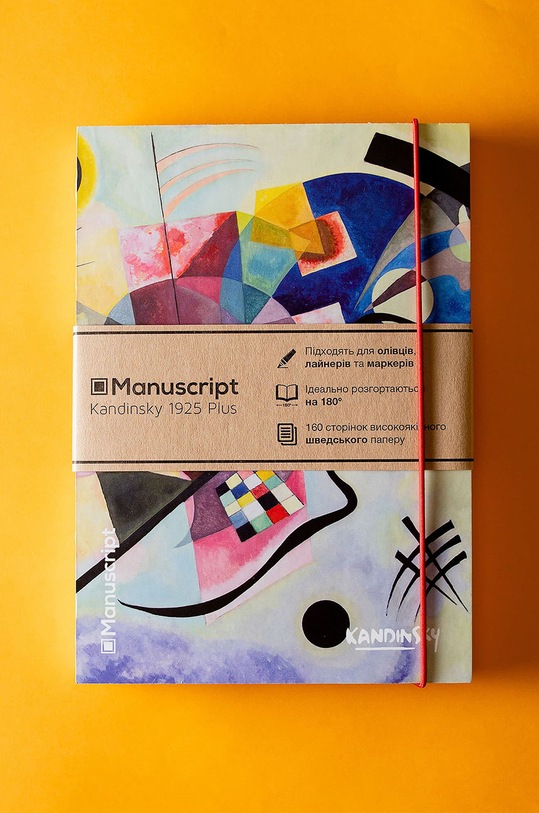 Manuscript notanik Kandinsky 1925 Plus kd.1925.plus