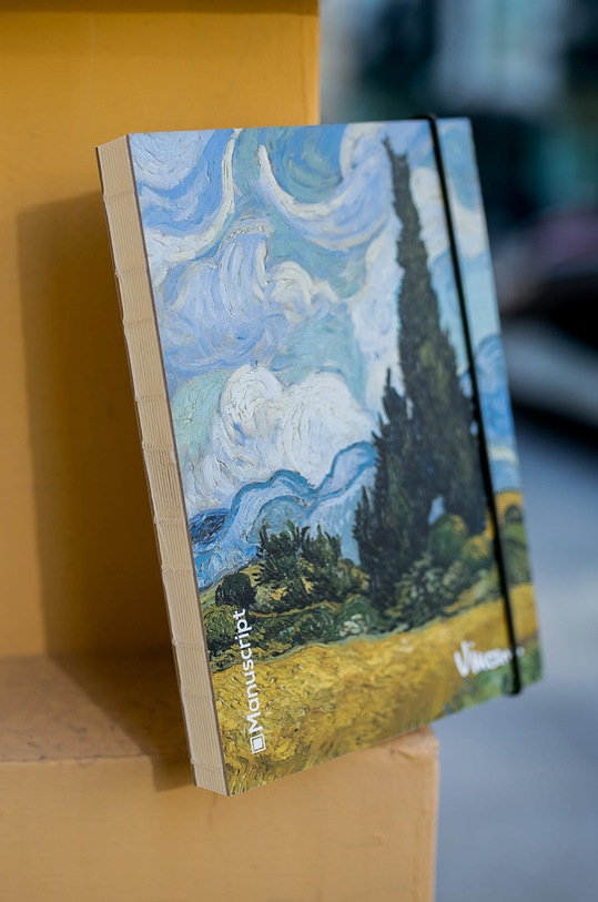 Manuscript notatnik V. Gogh 1889 Plus vg.1889.plus