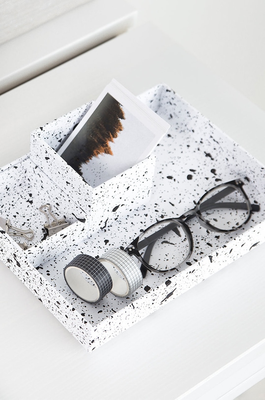 Bigso Box of Sweden stolní organizér Lena bílá 797487401